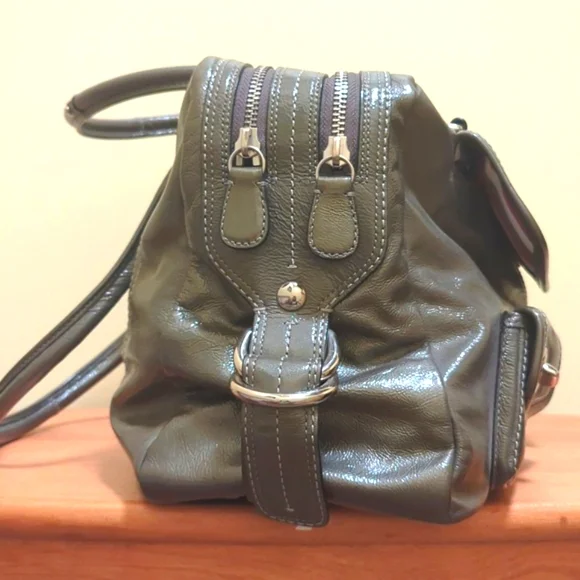 Coach Archive Gray Bleecker Peyton Limited Ed Satchel 13051 💯 - Picture 3 of 12